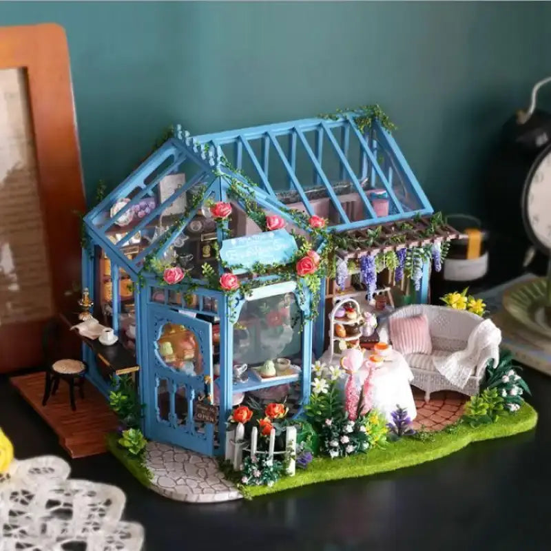 WonderWood™ Rose's Tea Room Miniature House Kit