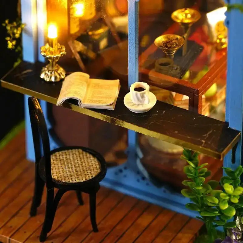 WonderWood™ Rose's Tea Room Miniature House Kit