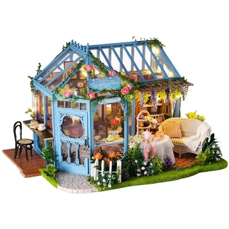 WonderWood™ Rose's Tea Room Miniature House Kit