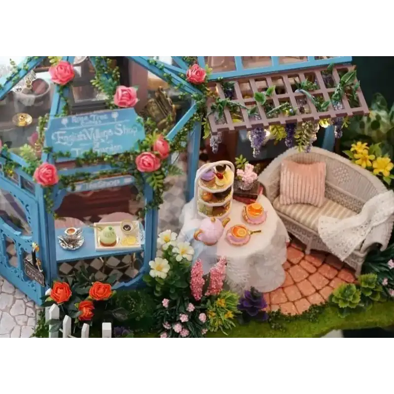 WonderWood™ Rose's Tea Room Miniature House Kit