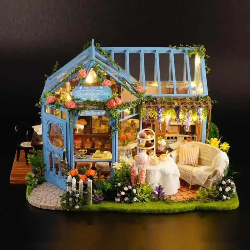 WonderWood™ Rose's Tea Room Miniature House Kit