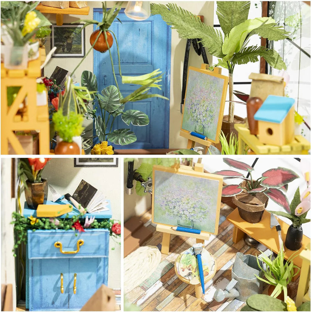 WonderWood™ Cathy's Greenhouse DIY Miniature House Kit