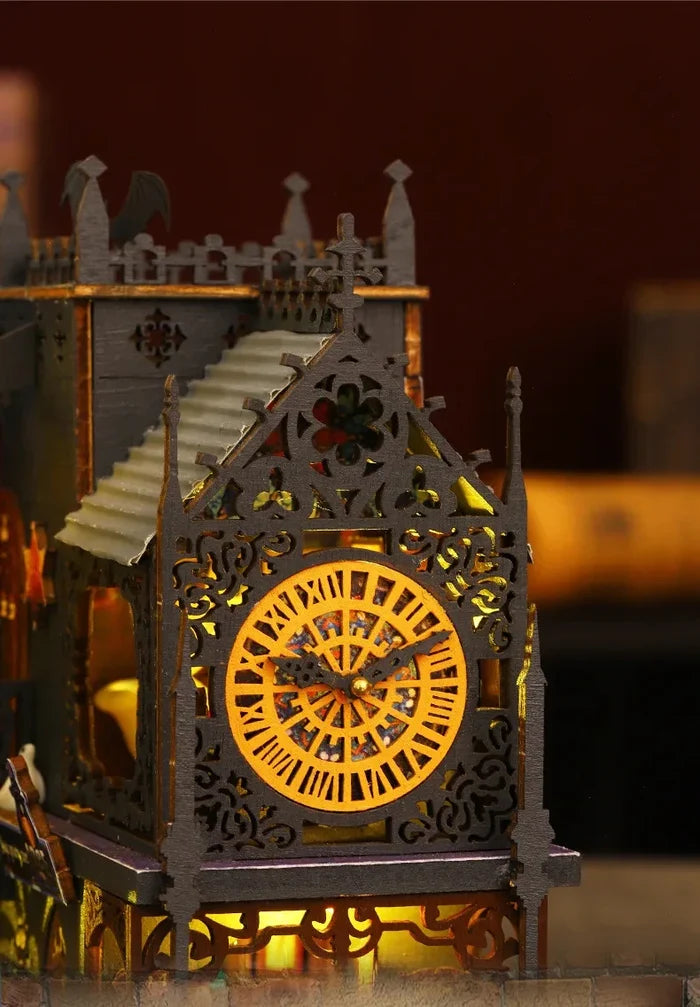 WonderWood™ Magic Clock Tower Miniature House Kit