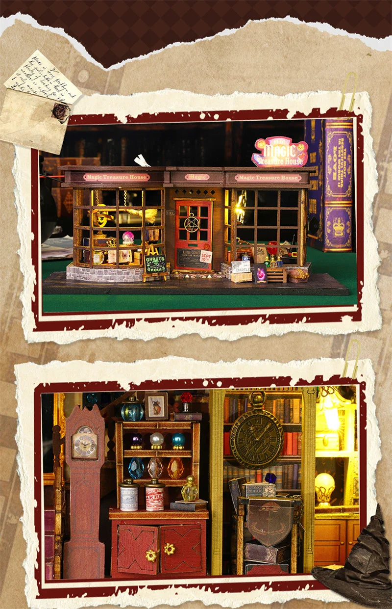 WonderWood™ Magic Treasure House Kit with LED Lights