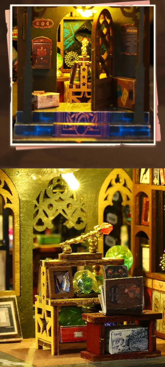WonderWood™ Magic Clock Tower Miniature House Kit