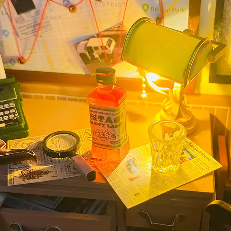 WonderWood™ Mose's Detective Agency DIY Miniature House Kit