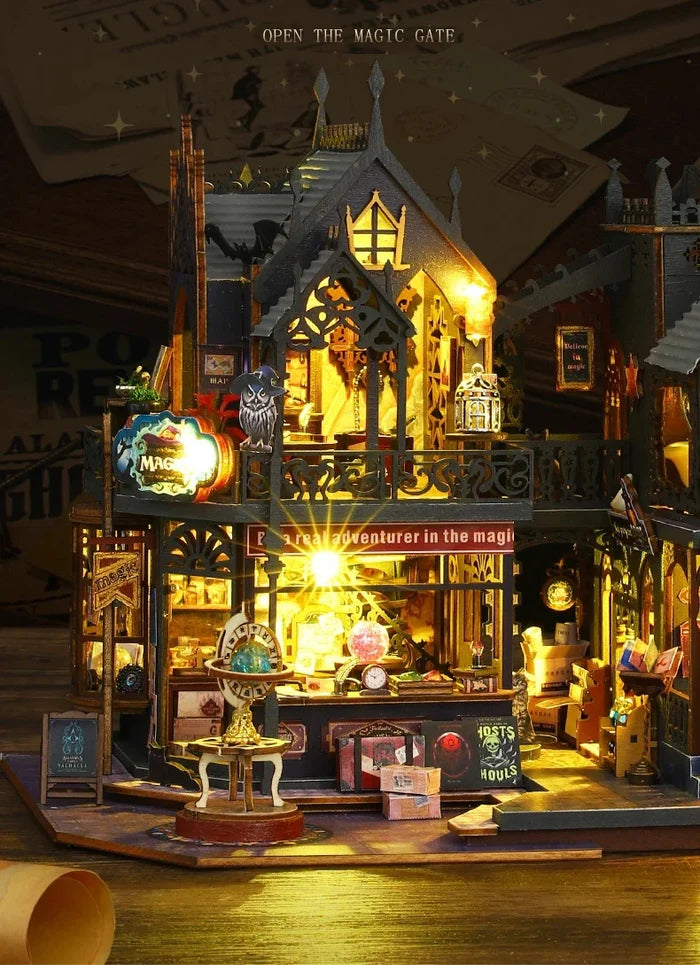 WonderWood™ Magic Clock Tower Miniature House Kit