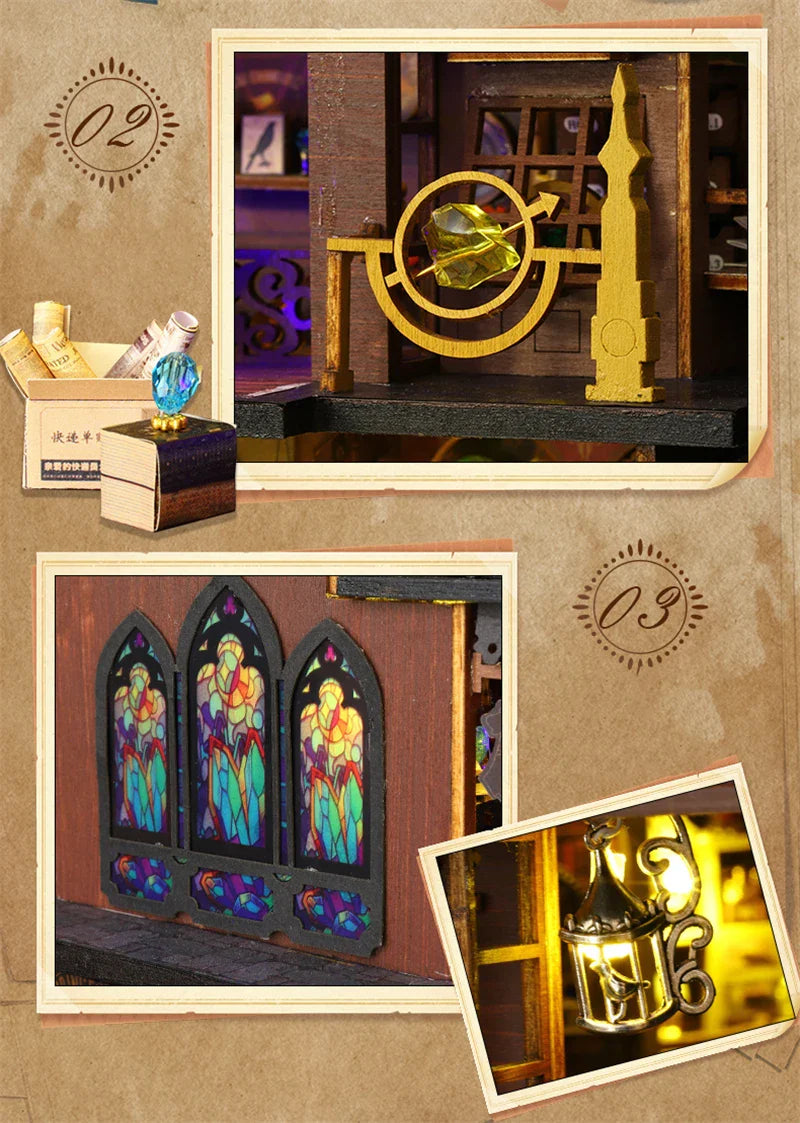 WonderWood™ Magic Treasure House Kit with LED Lights