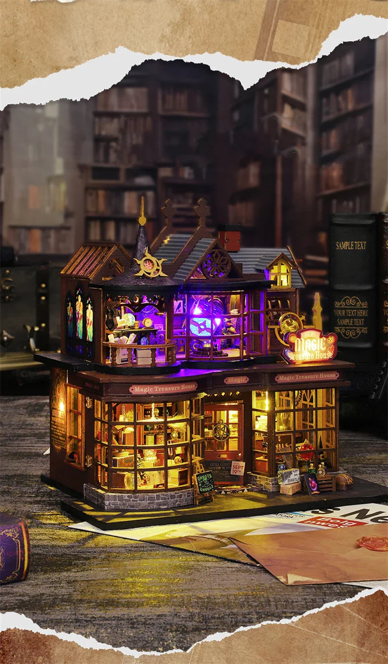 WonderWood™ Magic Treasure House Kit with LED Lights