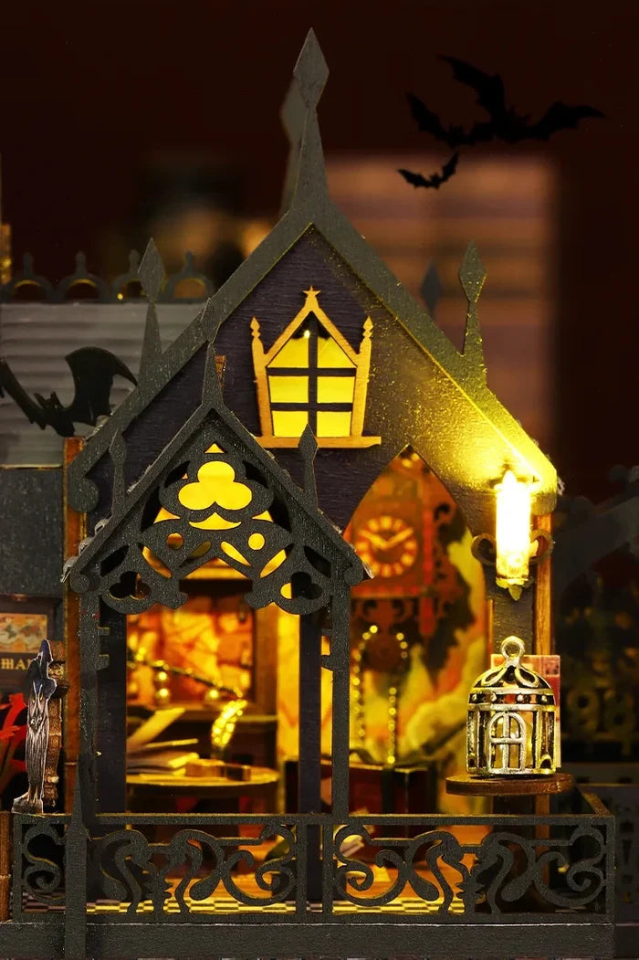 WonderWood™ Magic Clock Tower Miniature House Kit