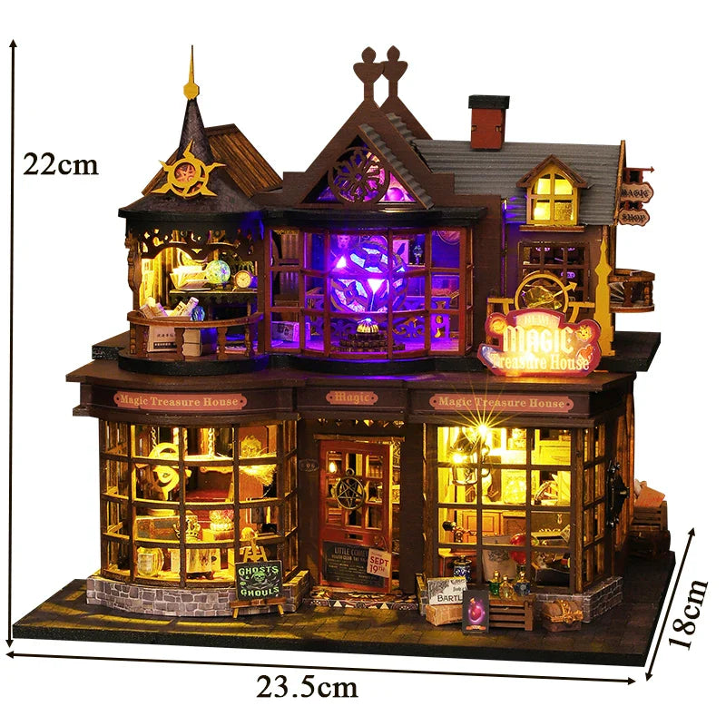 WonderWood™ Magic Treasure House Kit with LED Lights