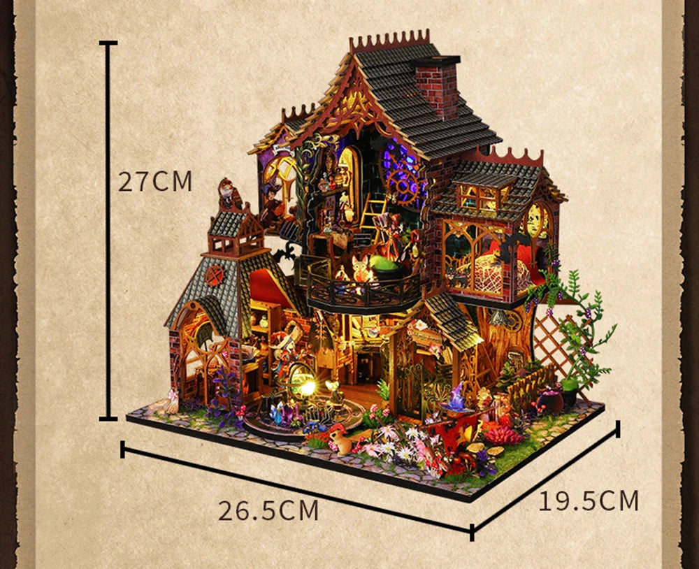 WonderWood™ Fantasy House Kit with LED Lights