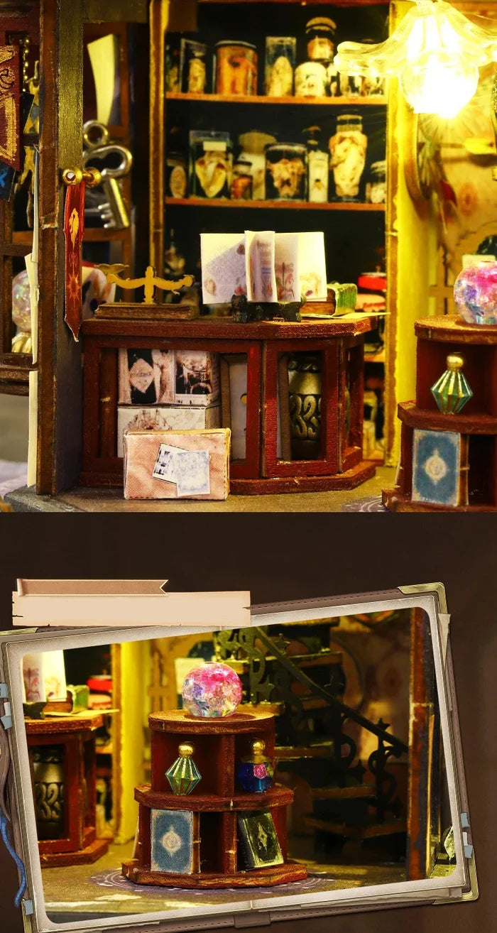 WonderWood™ Magic Clock Tower Miniature House Kit
