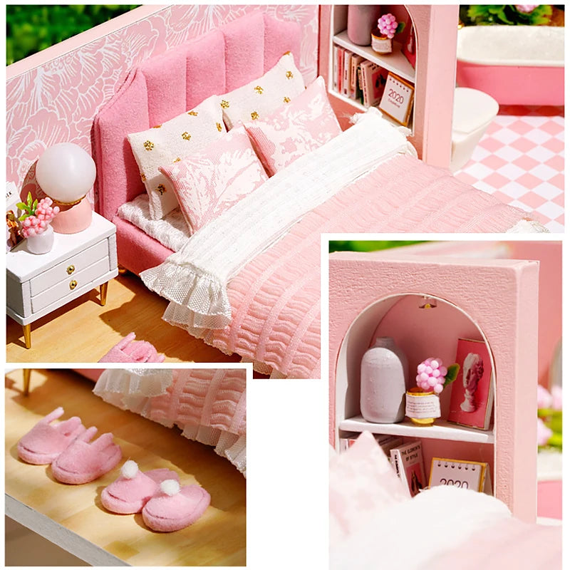 WonderWood™ Pink Miniature House Kit