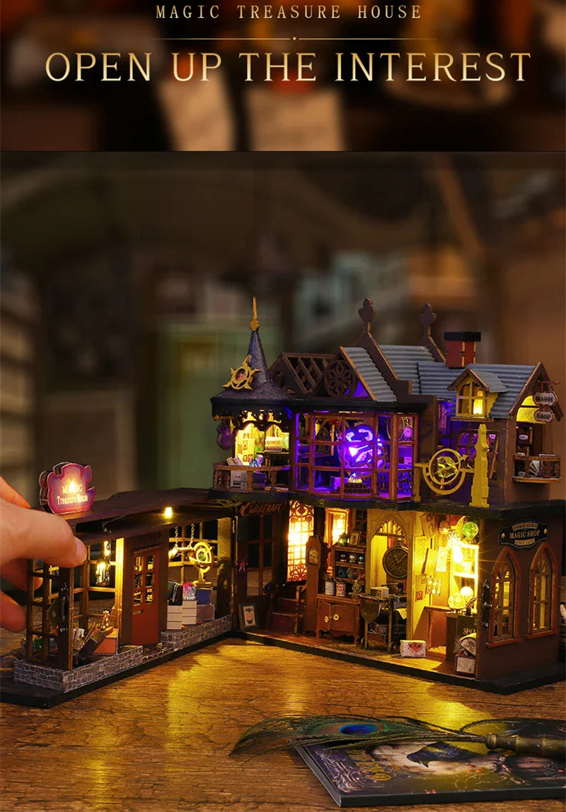 WonderWood™ Magic Treasure House Kit with LED Lights