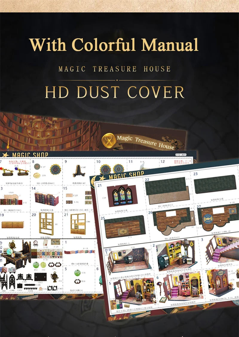 WonderWood™ Magic Treasure House Kit with LED Lights