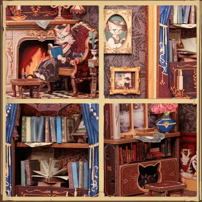 WonderWood™ Count Cat’s Study