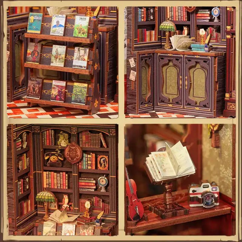 WonderWood™ Owl Bookstore