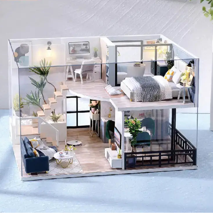 WonderWood™ Comfortable Apartment Miniature House Kit