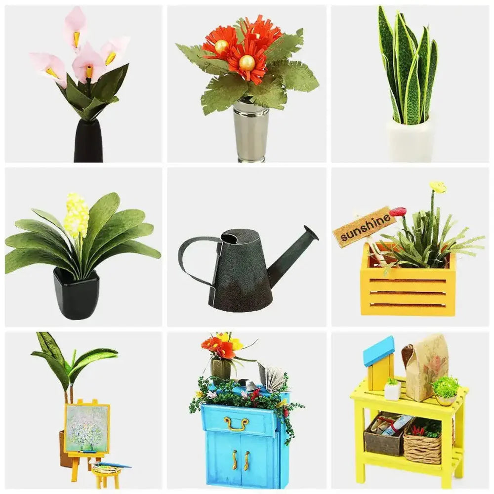 WonderWood™ Cathy's Greenhouse DIY Miniature House Kit