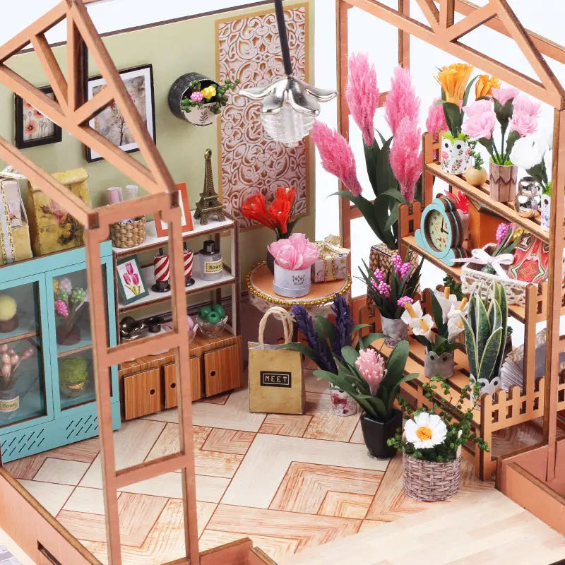 WonderWood™ Jenny's Green House DIY Miniature House Kit